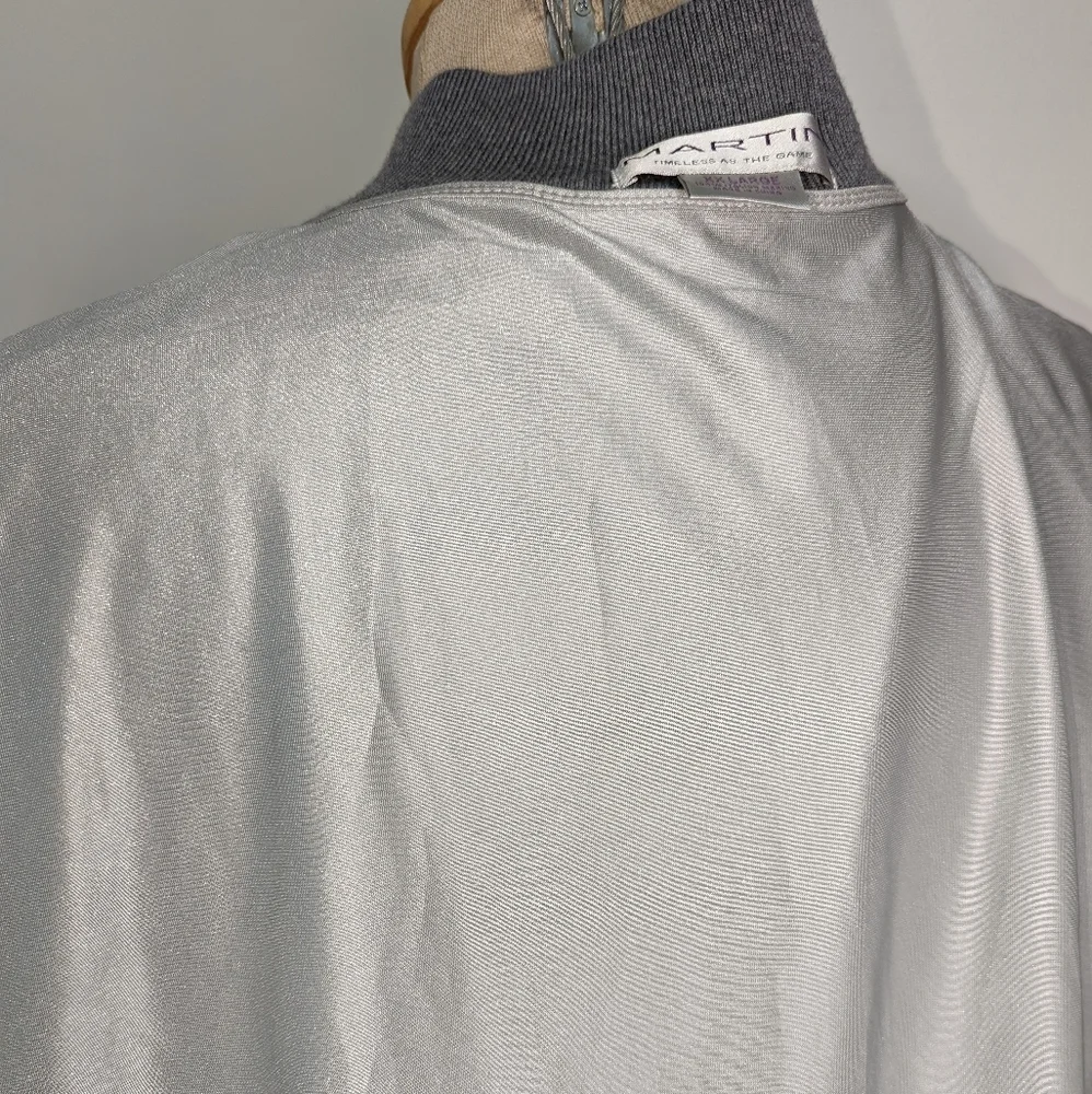 Martin Mens Gray 100% Merino Wool Fully Lined Sweater. .Size XXL